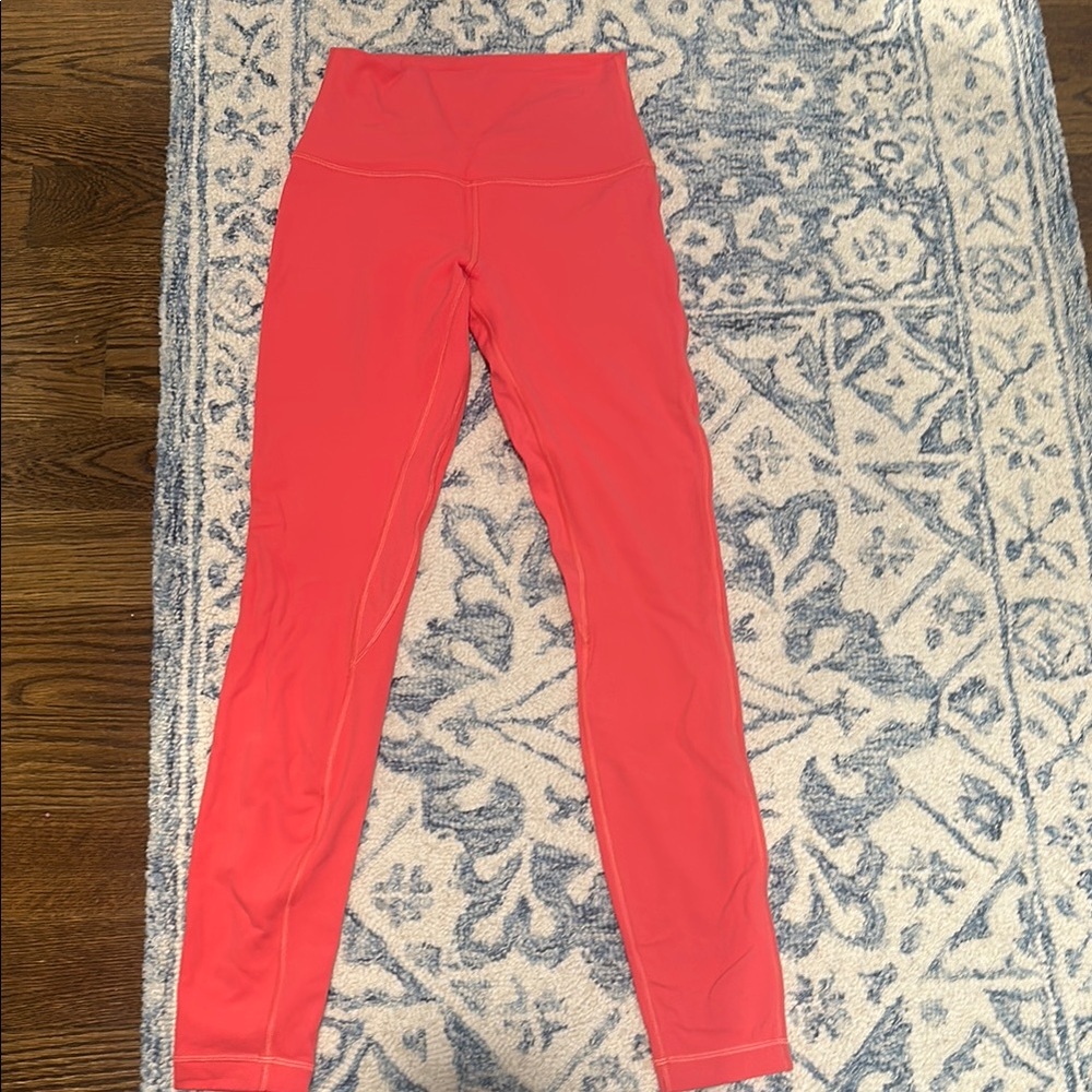 Lululemon Athletica Coral Leggings